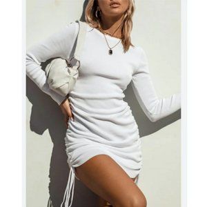 Princess Polly Military Minds Long Sleeve Mini Dress